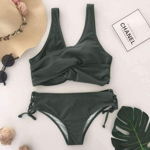 Planet Gates Black / L Maternity swimear summer sexy Cross design womens swimwear plus size swimwear pool party beach Bandage Swimsuit JL 09