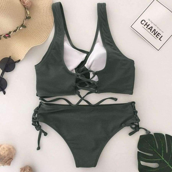 Planet Gates Black / L Maternity swimear summer sexy Cross design womens swimwear plus size swimwear pool party beach Bandage Swimsuit JL 09