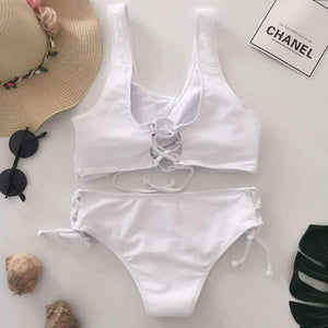 Planet Gates Black / L Maternity swimear summer sexy Cross design womens swimwear plus size swimwear pool party beach Bandage Swimsuit JL 09