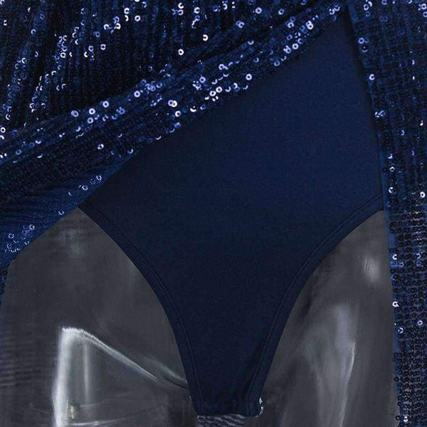 Planet Gates Black / L New Sequin Sexy Dress Women Deep V Sleeveless Long Split Party Dresses Backless Prom Maxi Dress Vestidos Verano 2018