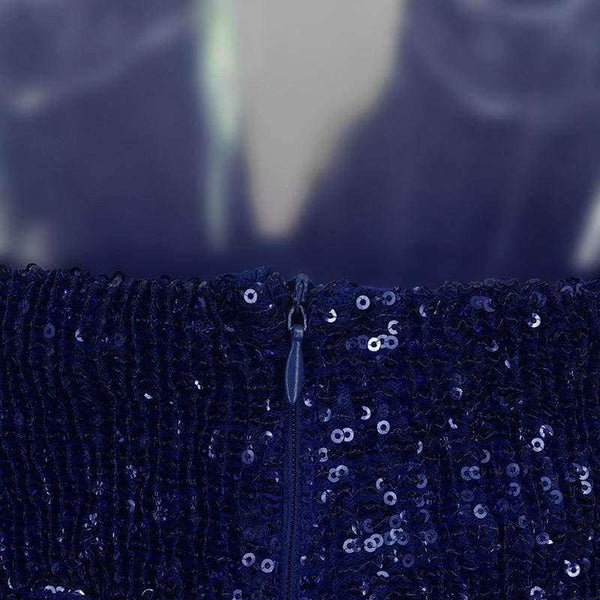 Planet Gates Black / L New Sequin Sexy Dress Women Deep V Sleeveless Long Split Party Dresses Backless Prom Maxi Dress Vestidos Verano 2018