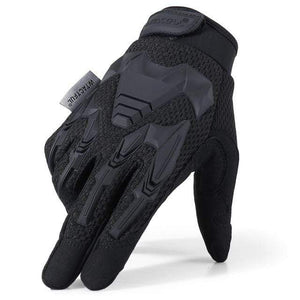 Planet Gates Black / L Outdoor Cycling Gloves Bike Windproof Sport Hiking Tactical Riding Motorcycle Shockproof MTB Full Finger Bicycle Glove Men Woman