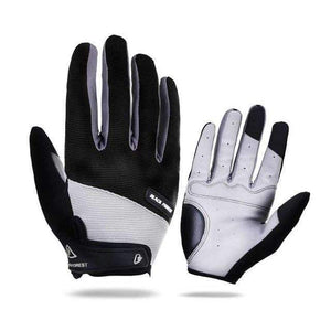 Planet Gates Black / L Outdoor Men's Full Finger Cycling Gloves Guantes Ciclismo Road Mountain Bike MTB Gloves Long Finger Bicycle Gloves M L XL