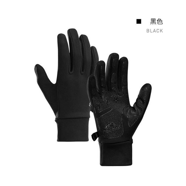 Planet Gates Outdoor Touch-screen Non-slip Full Finger Cycling Gloves Silicone Hiking Climbing Men Women Thin Cycling Gloves