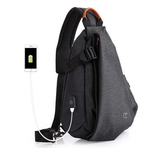 Planet Gates black-L / Russian Federation Multifunction Fashion Crossbody Bags Men USB Charging Chest Pack Short Trip Messengers Bag Water Repellent Shoulder Bag