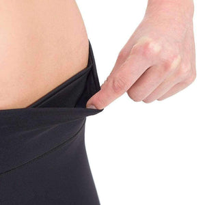 Planet Gates Black / L Sexy Calf Length Pant Fitness Mesh T Splice Sports Yoga Running Gym Tights Breathable Soft Slim Leggings with Inner Pocket