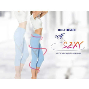 Planet Gates Black / L Sexy Calf Length Pant Fitness Mesh T Splice Sports Yoga Running Gym Tights Breathable Soft Slim Leggings with Inner Pocket