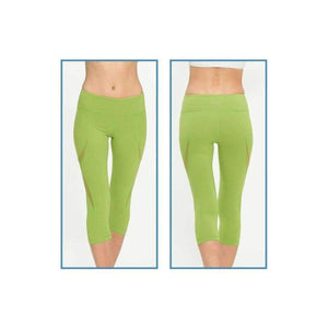 Planet Gates Black / L Sexy Calf Length Pant Fitness Mesh T Splice Sports Yoga Running Gym Tights Breathable Soft Slim Leggings with Inner Pocket