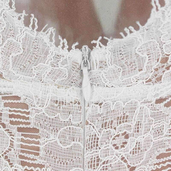 Planet Gates Black / L Sleeveless Women Summer Lace Beach Dress Swimwear Women Halter Maxi Dress Deep V Split Casual Sexy Party Women Dress