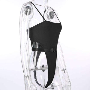 Planet Gates black / L Summer Black Strapless Body Women Sexy Backless Rompers Womens Jumpsuit 2018 Street Style High Waist Bodycon Bodysuit