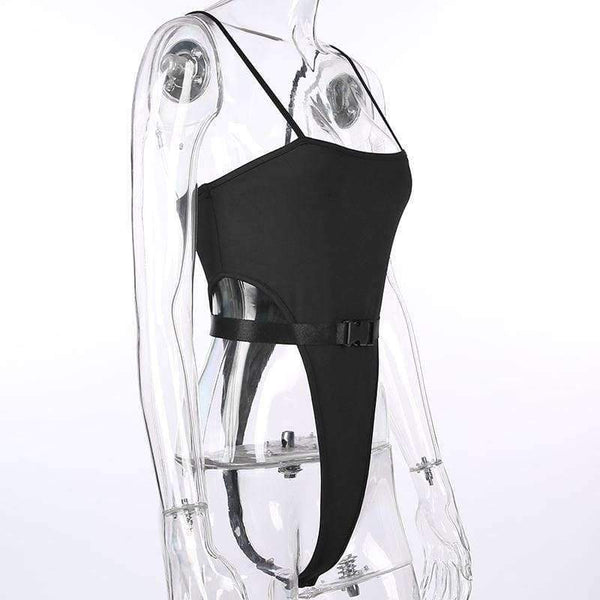 Planet Gates black / L Summer Black Strapless Body Women Sexy Backless Rompers Womens Jumpsuit 2018 Street Style High Waist Bodycon Bodysuit