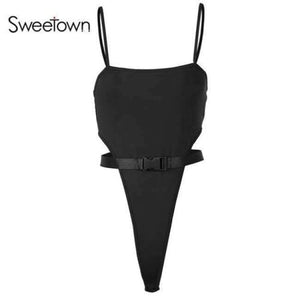 Planet Gates black / L Summer Black Strapless Body Women Sexy Backless Rompers Womens Jumpsuit 2018 Street Style High Waist Bodycon Bodysuit