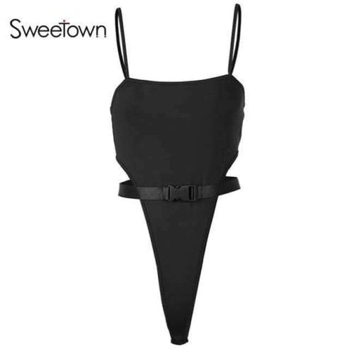 Planet Gates black / L Summer Black Strapless Body Women Sexy Backless Rompers Womens Jumpsuit 2018 Street Style High Waist Bodycon Bodysuit