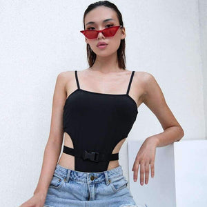 Planet Gates black / L Summer Black Strapless Body Women Sexy Backless Rompers Womens Jumpsuit 2018 Street Style High Waist Bodycon Bodysuit