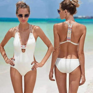 Planet Gates Black / L Summer women swimwear One-Piece Backless Deep-V sling womens swimwear swimwear women brazilia maillot de bain JL 10