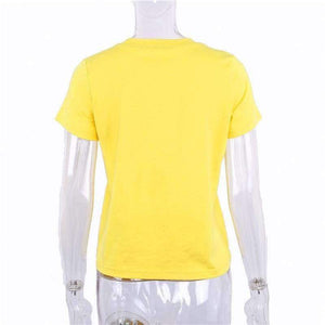 Planet Gates Black / L Summer Women T-shirt Tops HONEY Letter Print Casual Cotton O Neck Short Sleeve t Shirt women harajuku Tee Tops QA2141