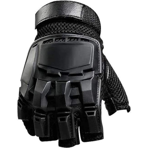 Planet Gates Black / L Tactical Gloves Men Military Army Airsoft Train Paintball Combat Half Finger Gloves Outdoor Soldier Climbing Shooting Gloves