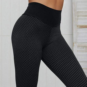 Planet Gates Black / L Women Leggings High Waist Dot Fitness leggins mujer High stretch sportswear ladies polyester casual Seamless Pants