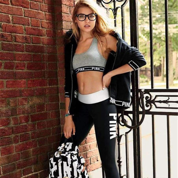 Planet Gates Black / L Women Lounge Underwear comfortable Wireless Loungewear Quick Dry Lingerie Bra Set Black and White Bras Sets