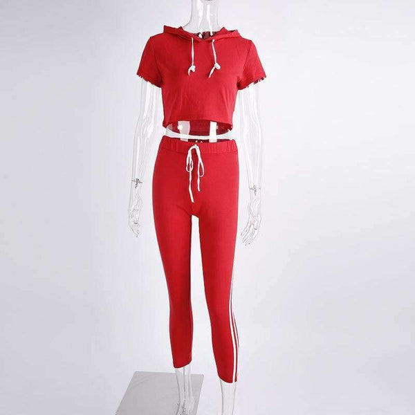 Planet Gates Black / L Yoga Hooded Top+Sports Pants Sport Suit Yoga Set Running Fitness Training Suit Running Clothing Sportswear For Women