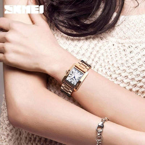 Ladies Watch Clock Women Watches Luxury Stainless Steel Analog Quartz Watch Women Relogio Feminino Montre Femme - Planet Gates