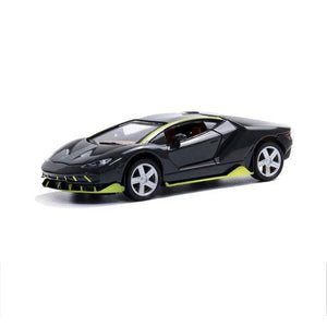 Planet Gates Black Lamborghini 2021 toys for kids 2 to 4 years old Hot Toysmodel Car Sports Car Series Alloy Car Children Toy Car Model  diecast 1/32