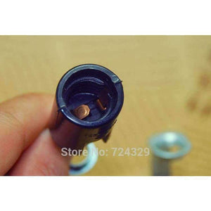 Planet Gates Black Lamp Bases E14 Candle Lamp Holders Edison Screw Caps Pendant Light Lamps Socket DIY Light Accessories 12CS free shipping