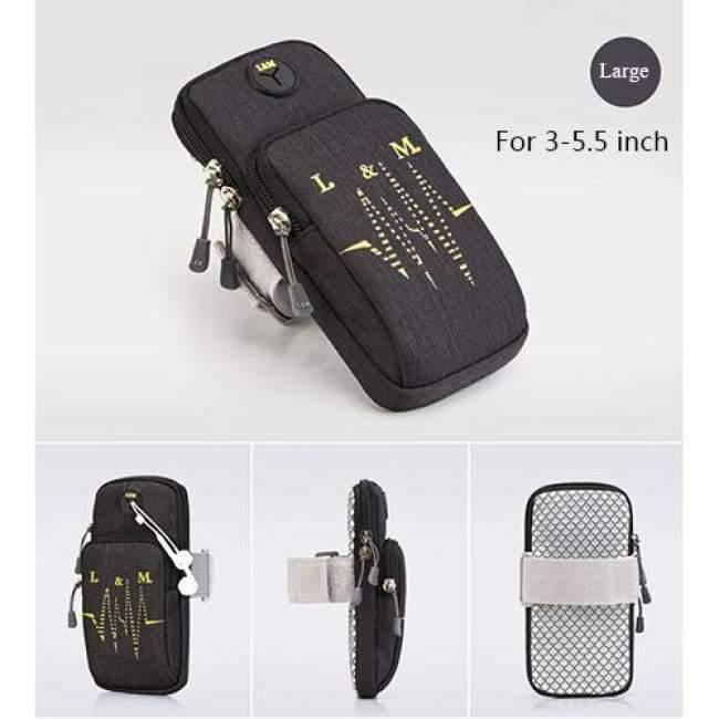 Planet Gates IPhone X 8 7 Plus Case Arm Cell Phone Holder For Phone On Hand Tiske Sports Phone Pouch Universal for 3.5-6.7 Inches