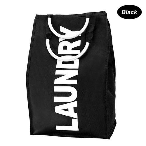 Planet Gates black Laundry Basket Dirty Clothes Storage Basket Hamper Foldable Oxford Cloth Laundry Basket Waterproof Basket in the Bathroom