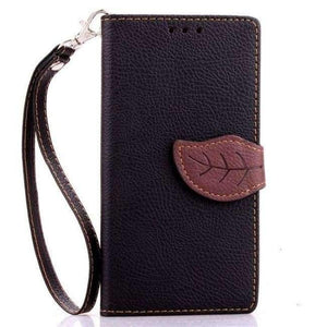 Planet Gates black Leaf Clasp PU Leather Lether Lather Flip Book Wallet Phone Case Cover For Samsung Sumsang Galaxy Galaxi Gelaksi Note 5