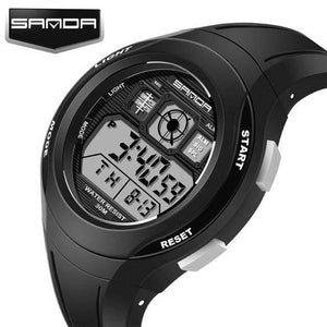 Planet Gates Black LED Digital Children Watch Kids Watches Girls Boys Clock Child Sport Wrist Watch Electronic for Girl Boy Surprise Gift