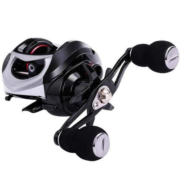 Planet Gates Black / Left Hand 18+1BB Fishing Reel Strong Drag Power 10kg White Right/Left Handed Carp Fishing Wheels Fishing Tracking