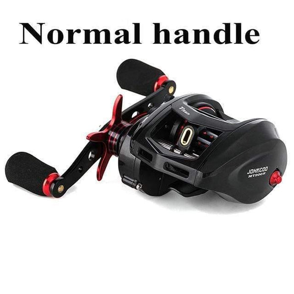 Planet Gates Black / Left Hand Retrieve Bait Casting Reel Big Game 13kg Max Drag Saltwater Fishing Reel 11+1 BB 7.1:1 Aluminium Alloy Body Jigging Fishing Reel