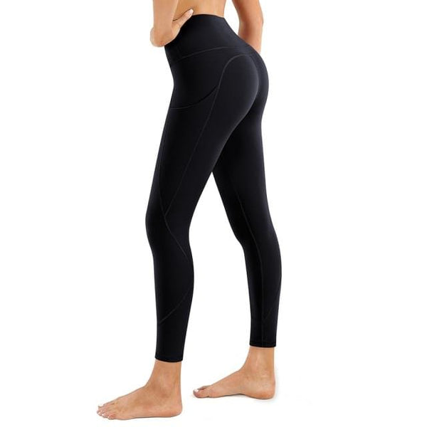 Planet Gates Black Long / XXL Yoga Pants Gym Sport Seamless Push Up Leggings Women Fitness High Waist Butt Lift Workout Tights on for Woman Female Leggins