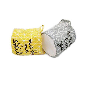 Planet Gates Black Lovely Desk Storage Box Holder Foldable Storage Bag Organizer Toys Storage Basket Home Office Housekeeping Organization