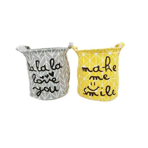 Planet Gates Black Lovely Desk Storage Box Holder Foldable Storage Bag Organizer Toys Storage Basket Home Office Housekeeping Organization