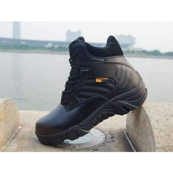Planet Gates black low top / 6 Winter Autumn Men Military Boots Quality Special Force Tactical Desert Combat Ankle Boats Army Work Shoes Leather Snow Boots