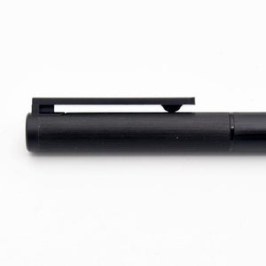 Planet Gates Black Luxury Black Fountain Pen Set 0.5mm F Nib Steel Ink Pens for Simple Business Gift Free Shipping