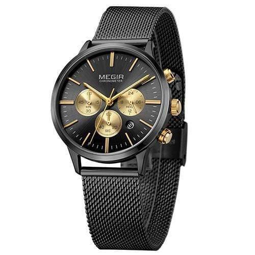 Planet Gates Black Luxury Women Watches Fashion Quartz Ladies Watch Sport Relogio Feminino Clock Wristwatch for Lovers Girl Friend