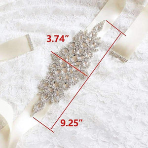 Planet Gates Black Luxury Women Wedding Belts High Quality Rhinestone Belt Bridal Sash Wedding Party Bride Bridesmaid Dress Belt Ribbon Sashes