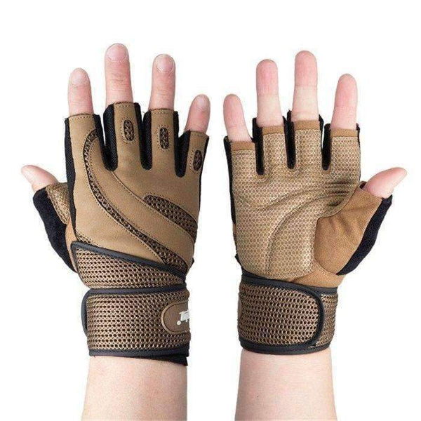 Planet Gates black / M 19-20cm Gym training gloves Crossfit  Body Building Dumbbell barbell An-slip Fitness Gloves with Wrist Support