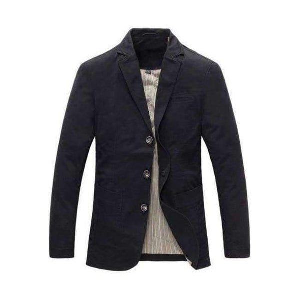 Planet Gates Black / M 2018 spring  Men 100% cotton casual blazer men's brand military jacket blazers mens suit coat male blazer masculino jackets