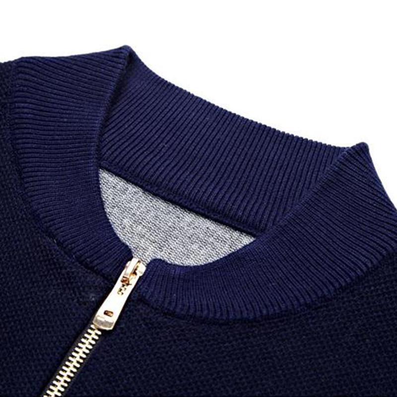 Planet Gates Black / M Brand-Clothing Jacket Men Casual  Collar Coat Men Solid Color Mens Clothes zipper Pockets Men's Jacket