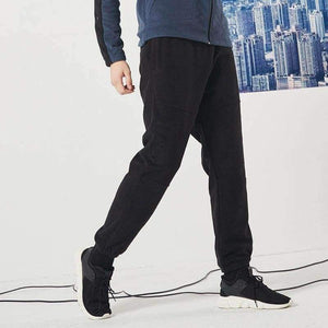 Planet Gates Черно / M / Китайски пионерски лагер нови зимни дебели полар спортни панталони мъжки маркови дрехи с бродерия с букви, топли панталони, качествени мъжки панталони AZ801373