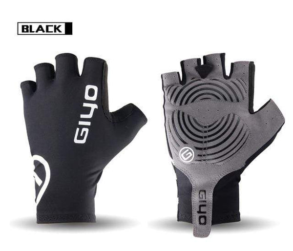 Planet Gates black / M Cycling Gloves Half Finger Gel Sports Racing Bicycle Mittens Women Men Summer Road Bike Gloves MTB Luva Guantes Ciclismo