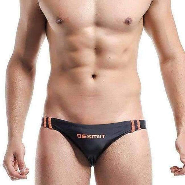 Planet Gates Black / M DESMIIT Men's Bikini Beach Swimming Brief New Summer Men's Swimwear Low Waist Diving Swimsuit for Men DT31 Dropshipping