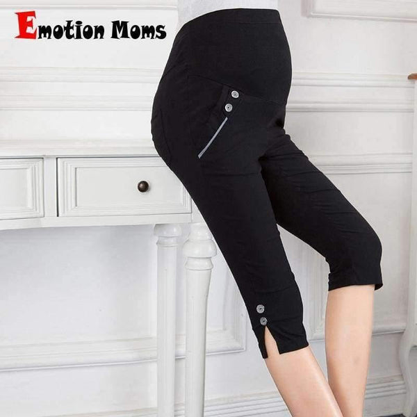 Fashion Maternity Pants summer Maternity Trousers High waisted Pregnancy Trousers for pregnant women Capris - Planet Gates