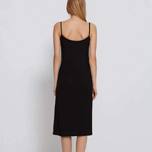 Planet Gates black / M Full Intimate Slip Sonos Sexy Clothes Dress Underdress Petticoat Women Lingerie Femme Slips Femme 2018 Ensemble