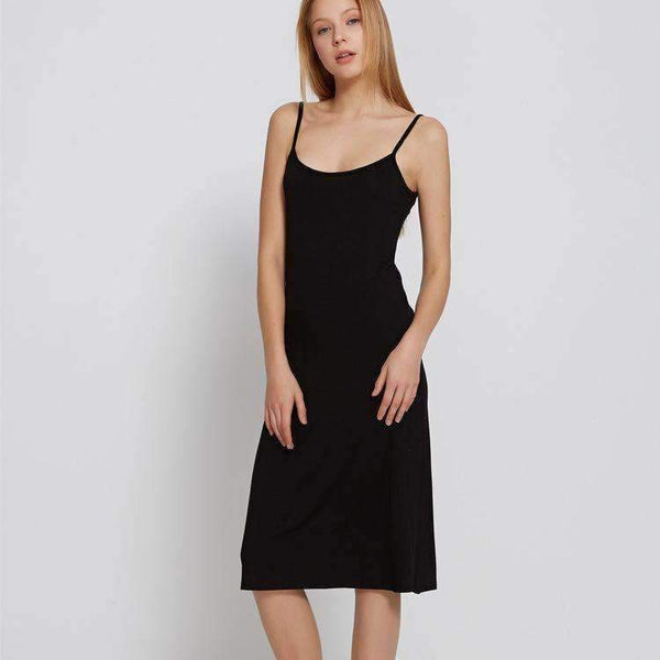 Planet Gates black / M Full Intimate Slip Sonos Sexy Clothes Dress Underdress Petticoat Women Lingerie Femme Slips Femme 2018 Ensemble