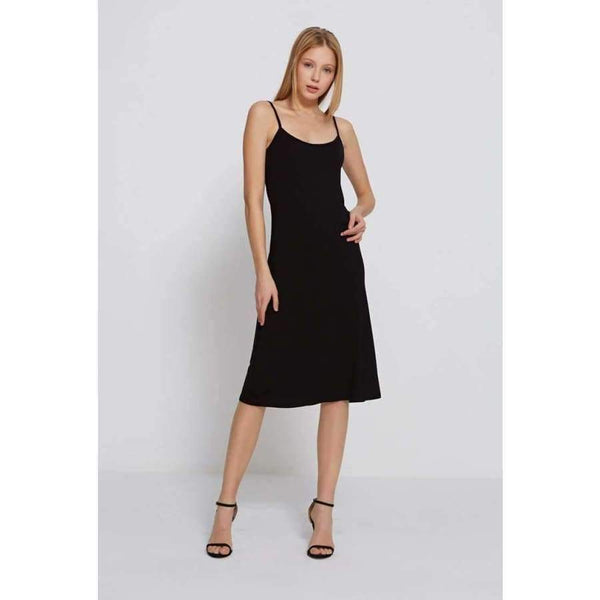 Planet Gates black / M Full Intimate Slip Sonos Sexy Clothes Dress Underdress Petticoat Women Lingerie Femme Slips Femme 2018 Ensemble